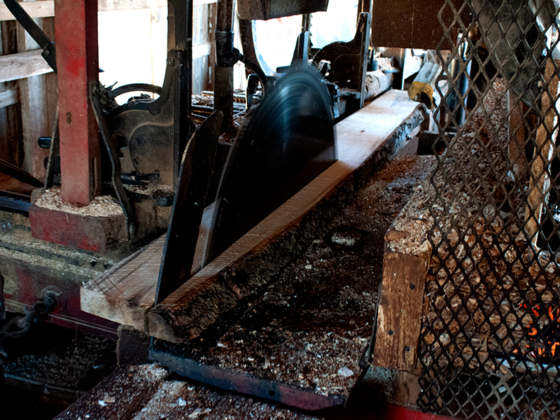 MOULIN À BOIS M.COUSIN | M.COUSIN WOOD CUTTING MILL