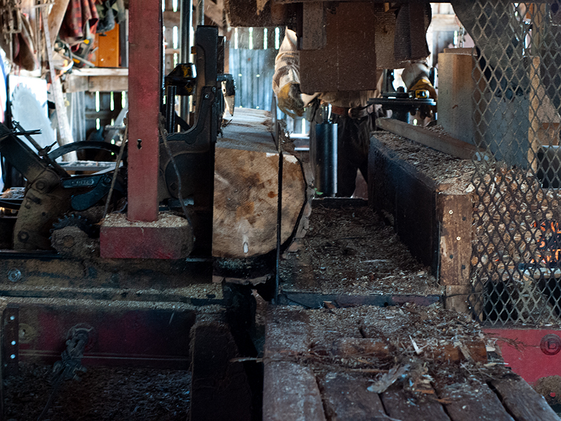 MOULIN À BOIS M.COUSIN | M.COUSIN WOOD CUTTING MILL